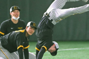 阪神・中野が見せた驚異の身体能力