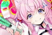【悲報】女性VTuberさん、跳ね返り防止にトイレマットをひいてると言った結果、立ちションしてるのかと疑われてしまう…