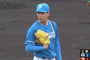 【速報】日ハム先発の上原、2回にタイムリー浴び4安打1失点