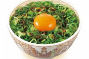 (；；；´・ω・`；；；)「ねぎ玉牛丼のメガください」