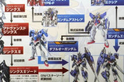 【朗報】ガンダムエクシアの系統機、元が良すぎてどんな魔改造をされてもカッコよくなってしまう