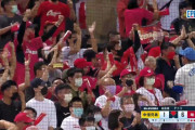 台湾野球のスタンドに■■現れる
