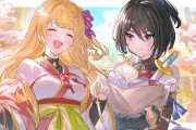 【グラブル】買い物を楽しむミリンとシオンのイラストが公開！「さむらい道中 ～凶鳥の泪～」は5月29日より開催！