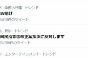 【ｗ】国民投票法改正案、衆院憲法審査会で可決　立民も賛成し支持者のパさんらツイッターで大荒れ
