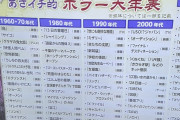 【画像】ホラー60年史大年表