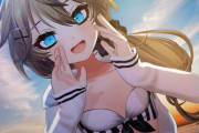 【VTuber】あーし、水着3D雑談『ダイエット中に食べられないストレスをどか食い気絶部の動画を見て発散する』