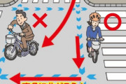 敵「自転車は車道を走れ」ワイ「右折は？」