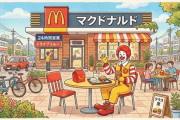 【改名】マクドナルドのキャラクター「ドナルド」→「ロナルド」へ