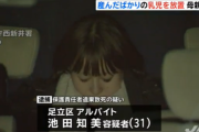 年末に自宅で出産し、休まずアルバイトに出勤して赤ちゃん死亡させた母親を逮捕