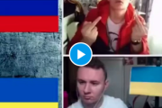 【動画】ウクライナ人がチャットアプリでロシア人と会話しようとした結果・・・