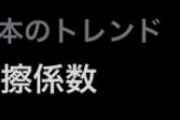 摩擦係数、ツイッターで話題になった結果･･･