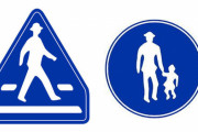 歩行者の道路標識は国ごとにこう違う…わかりやすく比較したヨーロッパ地図