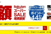 楽天スーパーセール開始！！PS4が30%ポイントバックなど