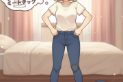 【悲報】太りすぎてデニムが履けなくなった奥様、ミートテックからの脱出を試みるもギブアップwww
