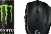 モンエナが実質半額！？多くのヒカセンが愛用するゲーミングマウス「G600t」と「モンスターエナジー」のセットがAmazonブラックフライデーでお買い得価格に！