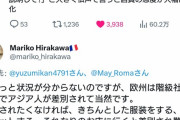 【これが現実】ツイッター女子「ヨーロッパは階級社会なので、アジア人は差別されて当然よ」