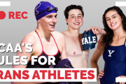 米：女子水泳競技参加のトラジェン選手に対し、チームメイト16名が抗議の声[海外の反応]