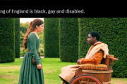 Amazonのドラマ、イギリス国王を黒人のゲイにしてしまい炎上