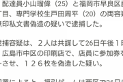 兵庫県の難波ヲタと福岡県の博多ヲタがゲーム参加券偽造で逮捕される