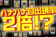 新しいハナハナ「ボーナス成立後次ゲームで光る事が多くなったぞ！」←これって改悪では？