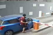 【動画】スイフト乗りさん、駐車場のゲートで絶望を味わう＼(^o^)／