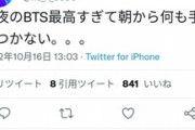 釘宮理恵「BTS最高すぎて何も手につかない。。。」一部のファン「え？」