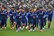 日本代表、W杯後初戦のウルグアイ戦へ前日練習　前田・久保は不在で欠場濃厚