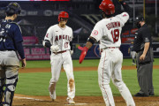 【GIF】ｴﾝｾﾞﾙｽ大谷　今日も3ラン