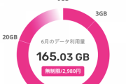 【朗報】ワイくん、今月も楽天モバイルを使い倒してしまうww