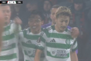 ◆UEL速報◆LS5節 フェイエノールト×セルティック 前田大然のプレスに慌てたフェイエGKが旗手にパス！無人のゴールに蹴り込みセルティック逆転