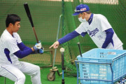 立浪監督、HR量産の鵜飼に打撃指導「バットが遠回りしている」