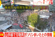 「渋谷駅で男が刃物を持っていてガソリン撒いてる！」という通報が入り、消防隊や警察が出動するほどの大騒ぎに → とんでもないことが判明する…
