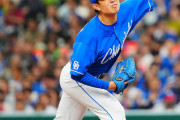 中日松葉、8回1失点の好投で完投