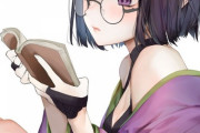 【FGO】眼鏡をかけて読書する酒呑ちゃん！！　眼鏡酒呑ちゃん最高すぎる！