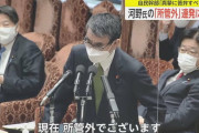 【動画】河野太郎一人芝居「所管外はいい加減だ」⇒  河野太郎「所管外でございます」