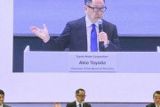 トヨタ会長「信頼裏切った」　ダイハツ不正、タイで謝罪