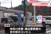 【悲報】 警察署の目の前のコンビニに強盗に入った女、たまたま店のトイレを借りていた警官に捕まる