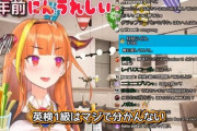 【画像】アメリカンVtuber、英検1級にブチギレ