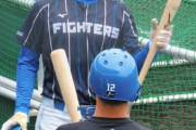 日本ハム加藤豪将、人さし指骨折後5日でフリー打撃再開