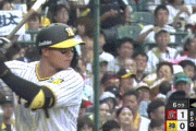 【阪神】6回裏 ルーキー森下、同点タイムリー！！！！！