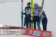 【スキージャンプ】女子W杯第17戦ビリンゲン　日本勢表彰台独占！　1位伊藤、2位丸山、3位高梨