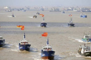 中国、漁船群の尖閣領海侵入を予告　１６日の休漁期間明けに漁船が大挙して侵入してくる恐れ