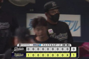 11月10日　オリックス１－０ロッテ　先発石川が7回1失点の好投も相手先発山本に二桁奪三振を喫するなど完封負け…初戦で手痛い敗戦