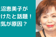 上沼恵美子が老けて痩せた？病気の噂や比較画像も