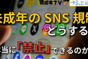 【速報】『未成年SNS規制法』、法案提出へ。ガチでヤバいWWWWWWWWWW