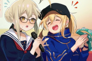 【FGO】一緒にカラオケを満喫するえっちゃん＆ヒロインX！！　SWヒロインコンビいいぞ！