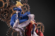 士郎とセイバーが凛々しい！『Fate』イリヤスフィールの聖杯「無限の剣製」が再現された15周年記念フィギュア登場！