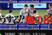 【巨人】去年の同じ時期… 戻りたいか？【乱打戦】