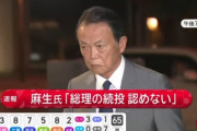 【開票速報】石破、続投示唆…　麻生太郎は「認めない」