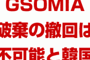 韓国「GSOMIA破棄の撤回は絶対に不可能」　詰んだな…